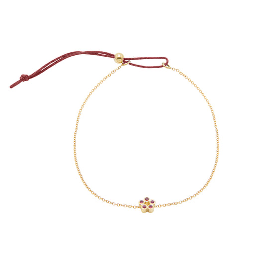 Rosette Rubies Bracelet