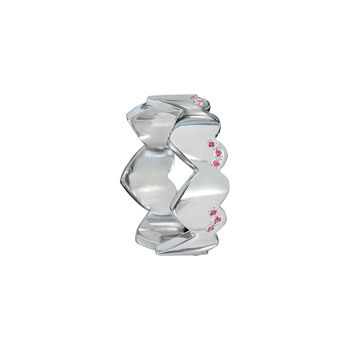 Handcrafted gold ring with oval-cut green gemstone by Bed of Stones Jewelry