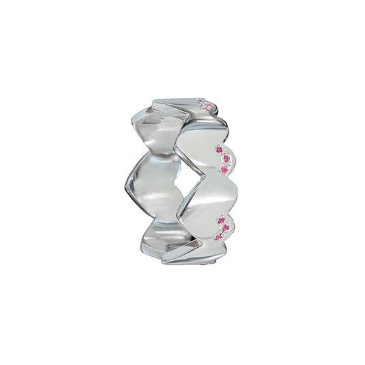 Handcrafted gold ring with oval-cut green gemstone by Bed of Stones Jewelry