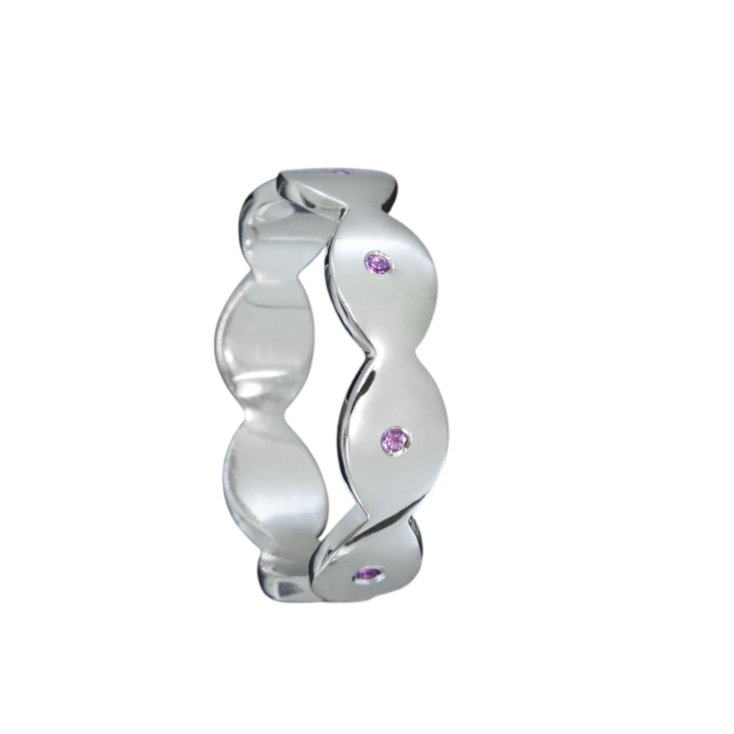Dune Glint Ring – Amethyst