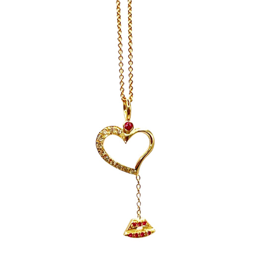 Minimalist Gold Bracelet with Gemstone Accent by Bed of Stones Jewelry