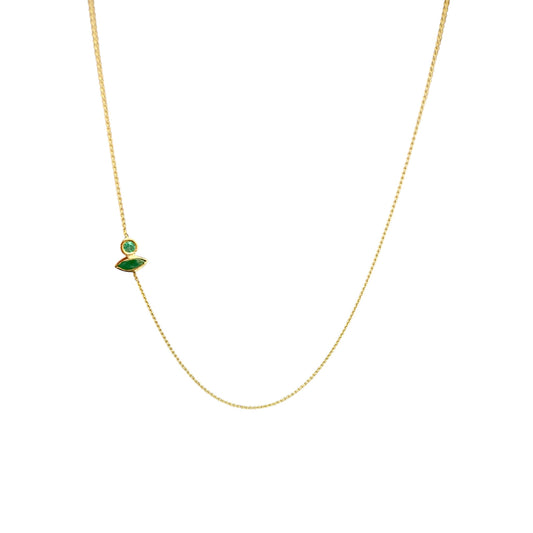 Stardust Chain with Emeralds