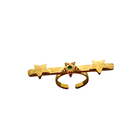 Chunky Gold Chain Bracelet with Modern Bold Links – Bed of Stones Jewelry