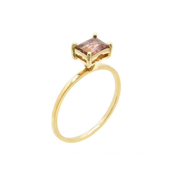 Elegant gold bangle with intricate hammered texture by Bed of Stones Jewelry