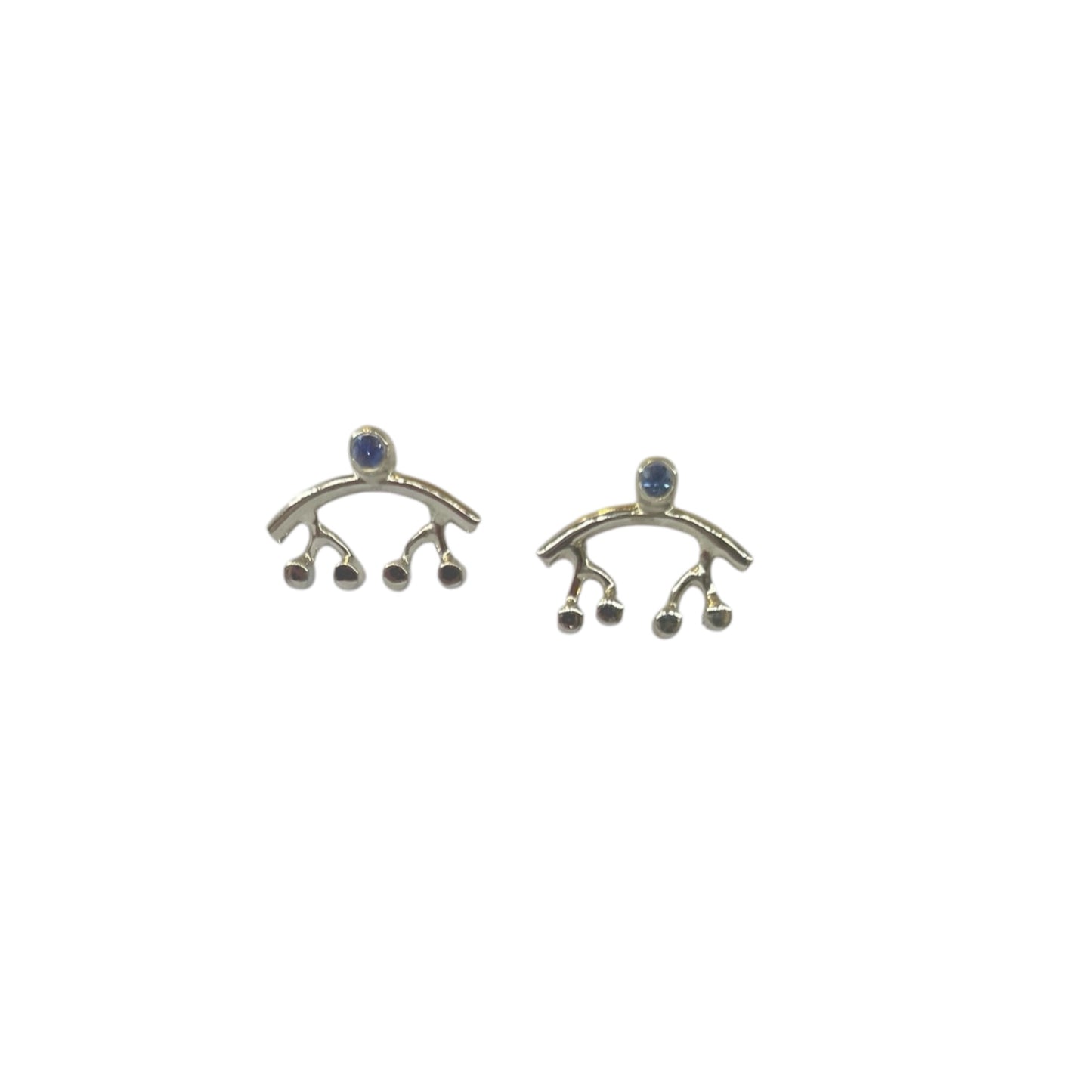 Silver Swing Studs