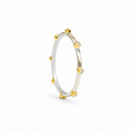 Glint Diamond Ring - 18K White Gold with White Diamonds