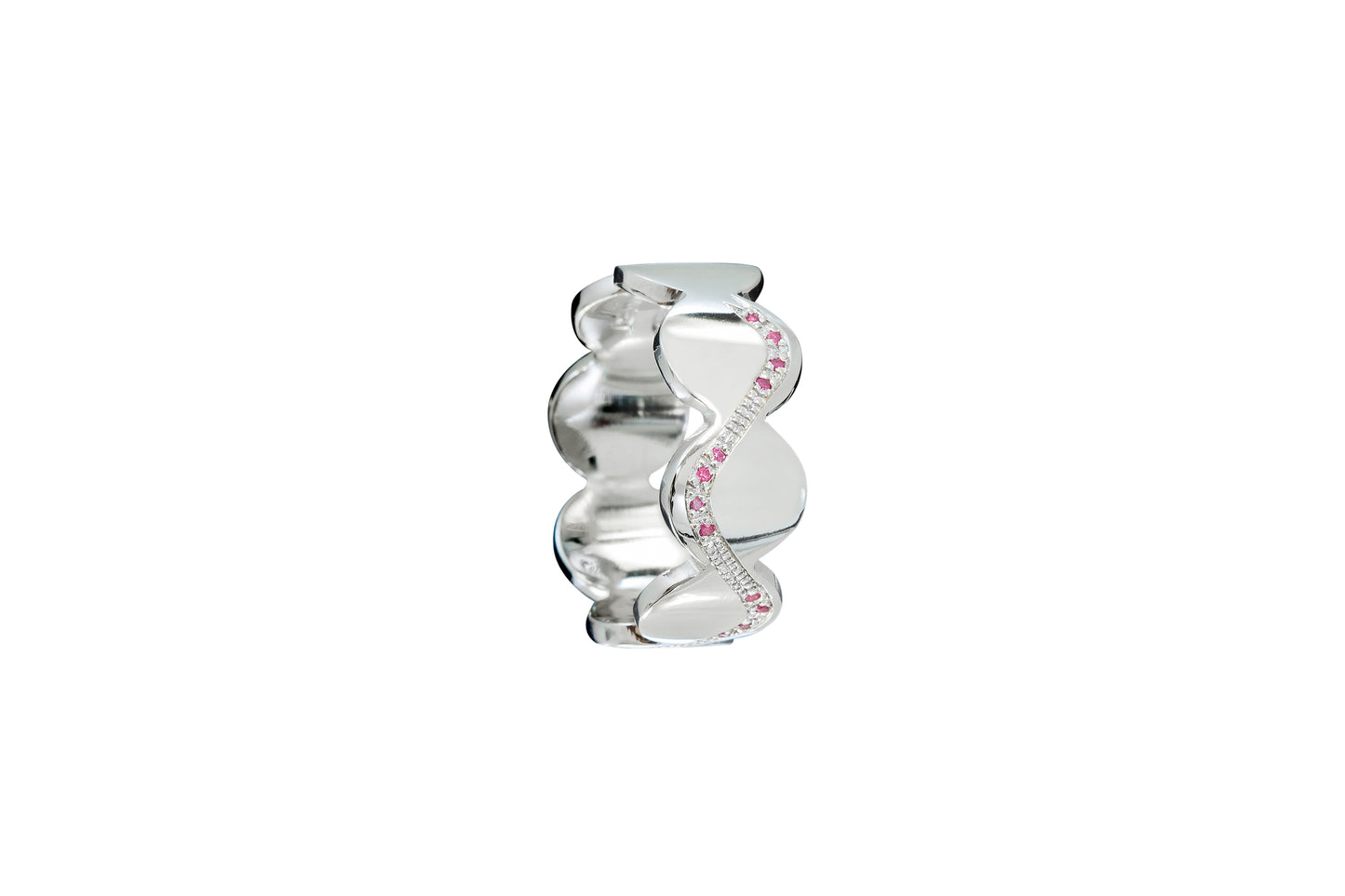 Wave Band – Pink Sapphire