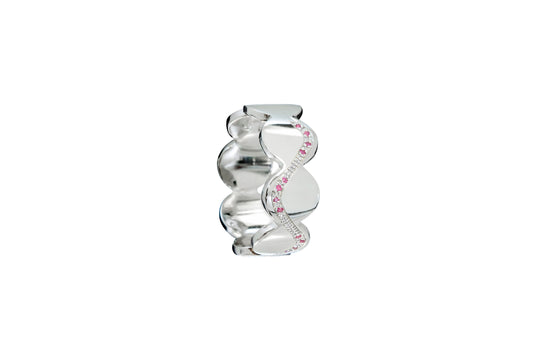 Wave Band – Pink Sapphire