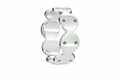 Verdant Code Band - Sterling Silver with Tsavorite