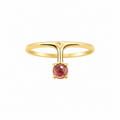 Rosé Ray - 18K Gold Ring with Pink Tourmaline