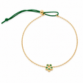 Rosette - 18K Gold Bracelet with Tsavorites