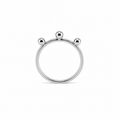 Trinity Beat Ring - Sterling Silver