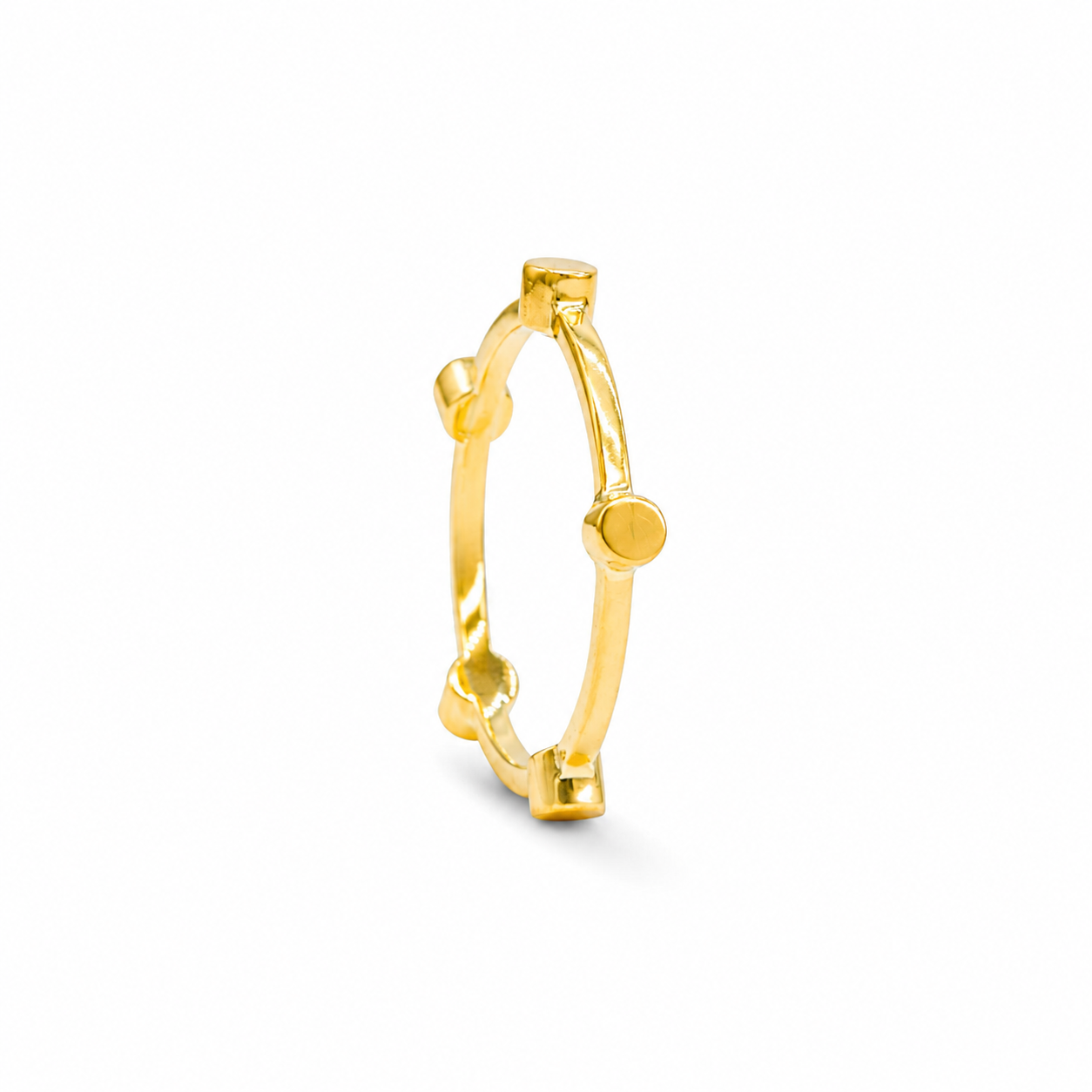 Glint Plain Ring - 18K Gold