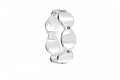 Dune Glint Band - Sterling Silver with Amethysts