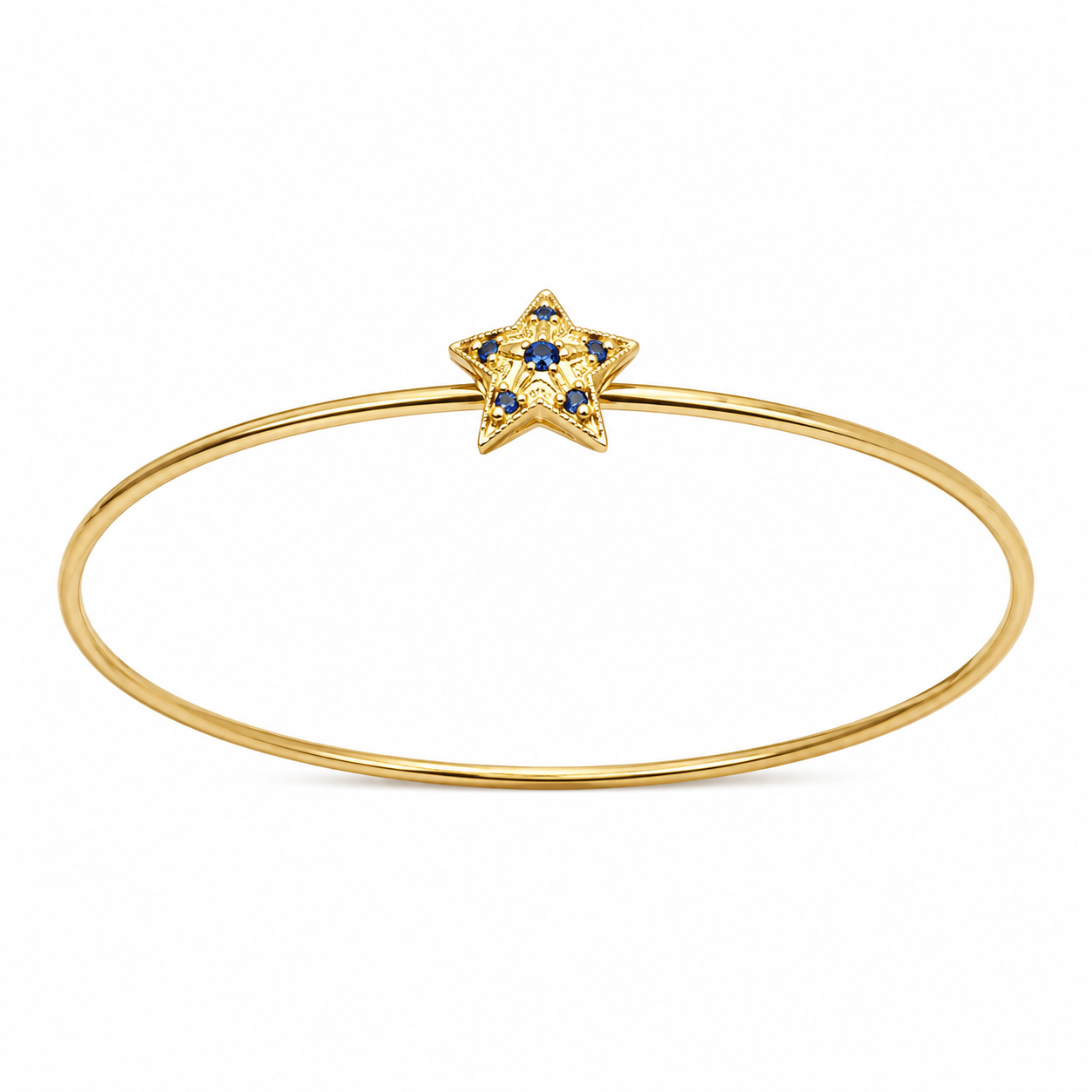 glitter-dot-blue-sterling-silver-925-bracelet-with-blue-sapphire
