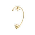 Lunar Eclipse - 18K Gold Ear Cuff with Diamonds
