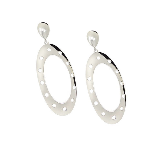 Earrings in Silver ,925 Platinum Plated