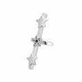 Stellar Audience Ring - Sterling Silver with Blue Sapphire