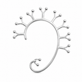 Solar Flare - Sterling Silver (925) Ear Cuff