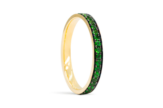 Tsavorite Glow Band
