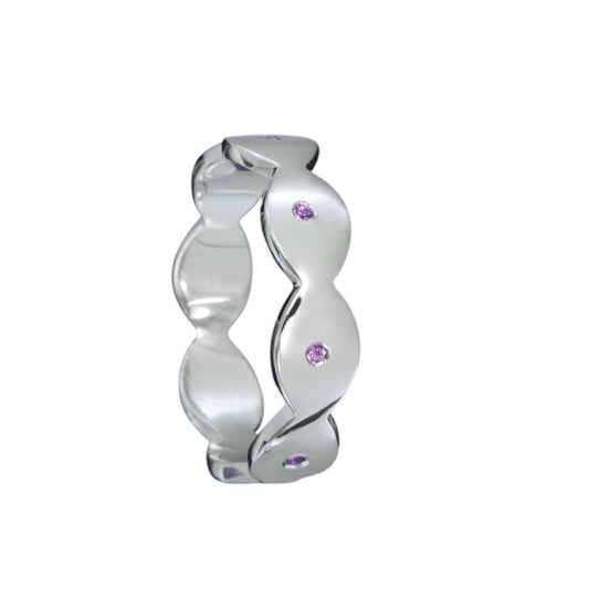 Dune Glint Ring – Amethyst