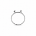Dot Duo Ring - Sterling Silver