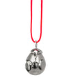 Silver Bow Drop - Baroque Freshwater Pearl Pendant in Sterling Silver (925)
