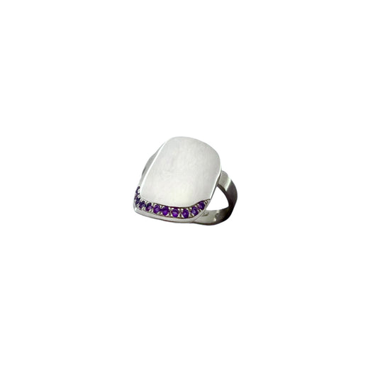 Lilac Tip - Nail Ring