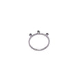 Trinity Beat Ring - Sterling Silver