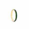 Tsavorite Glow Band - 18K Gold with Tsavorite
