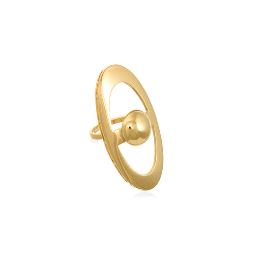 Ring in Gold plated Silver 925