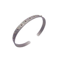 Dome Cuff - Sterling Silver (925) Open Cuff Bracelet for Men