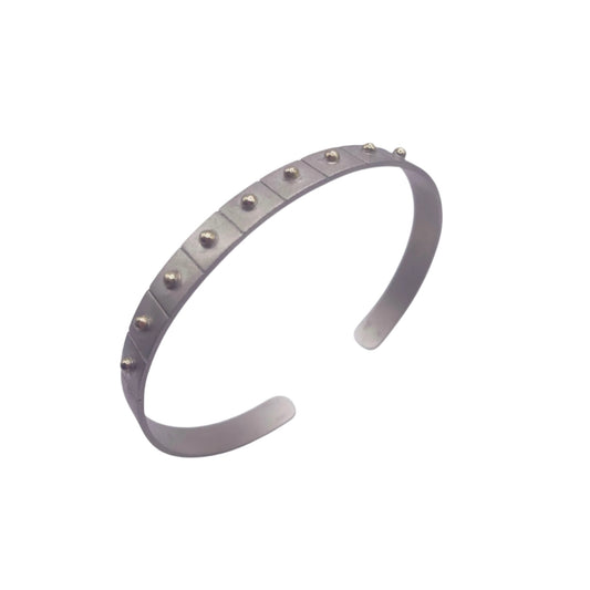 Rythm Dots Cuff - Bed of stones jewelry