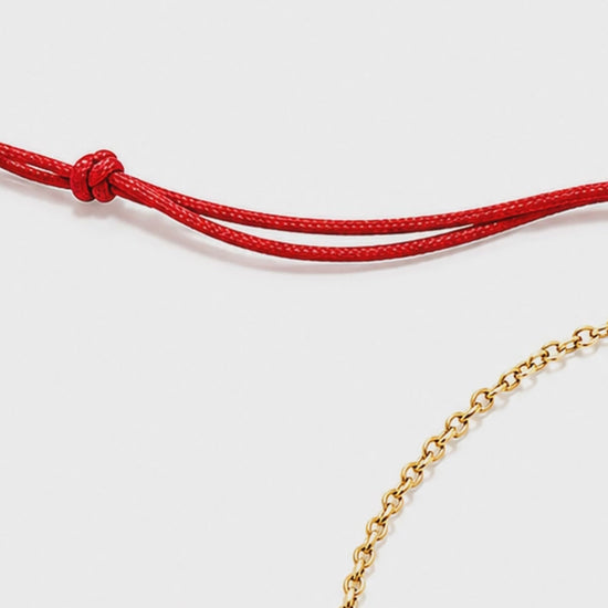 Lip Luxe Open Allure - 18K Gold Bracelet with Rubies by Bed of Stones Jewelry