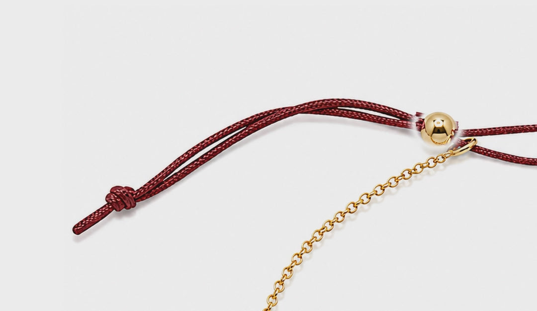 Rosette - 18K Gold Bracelet with Rubies by Bed of Stones Jewelry
